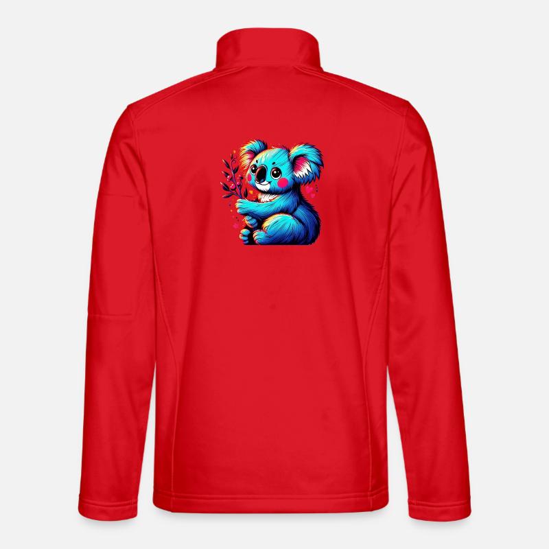 Koala - Unisex Softshelljacke - Rot