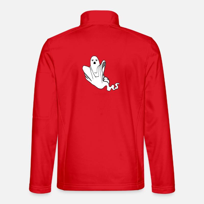 Ghost - Unisex Softshell Jacket - red