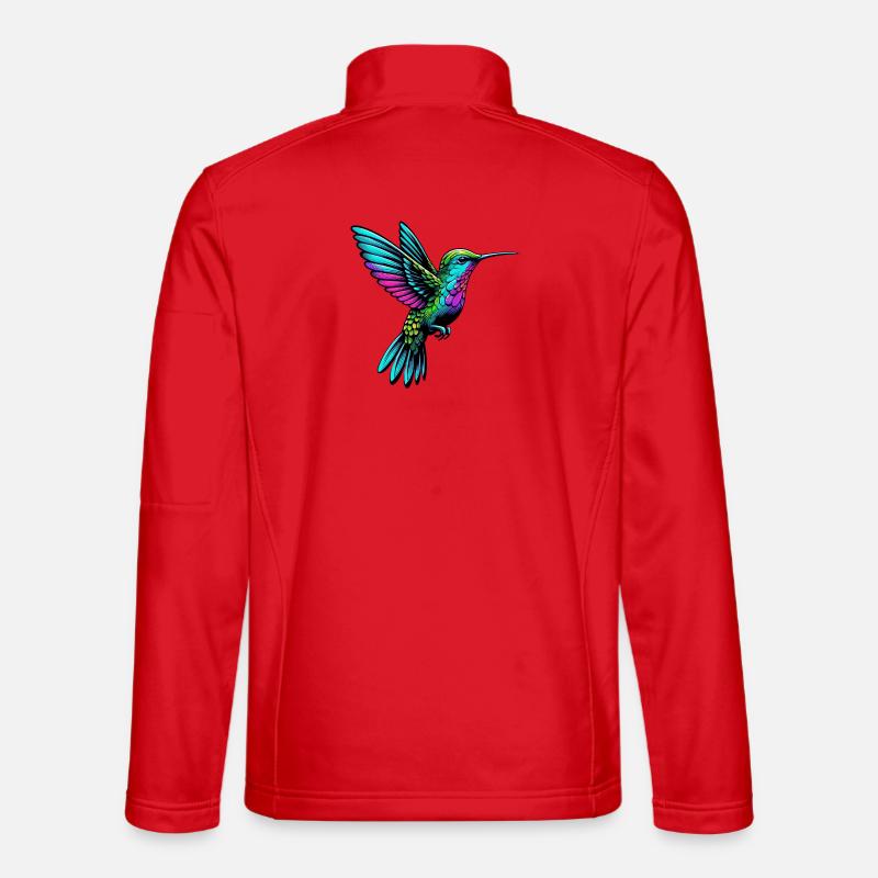 Kolibri - Unisex Softshelljacke - Rot