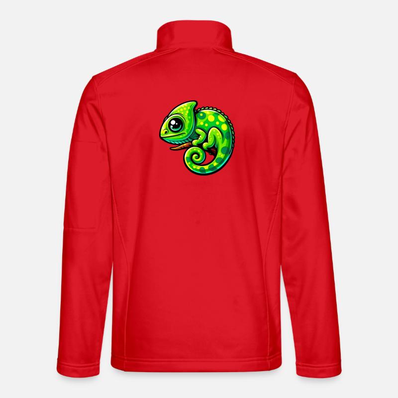 Chamäleon - Unisex Softshelljacke - Rot