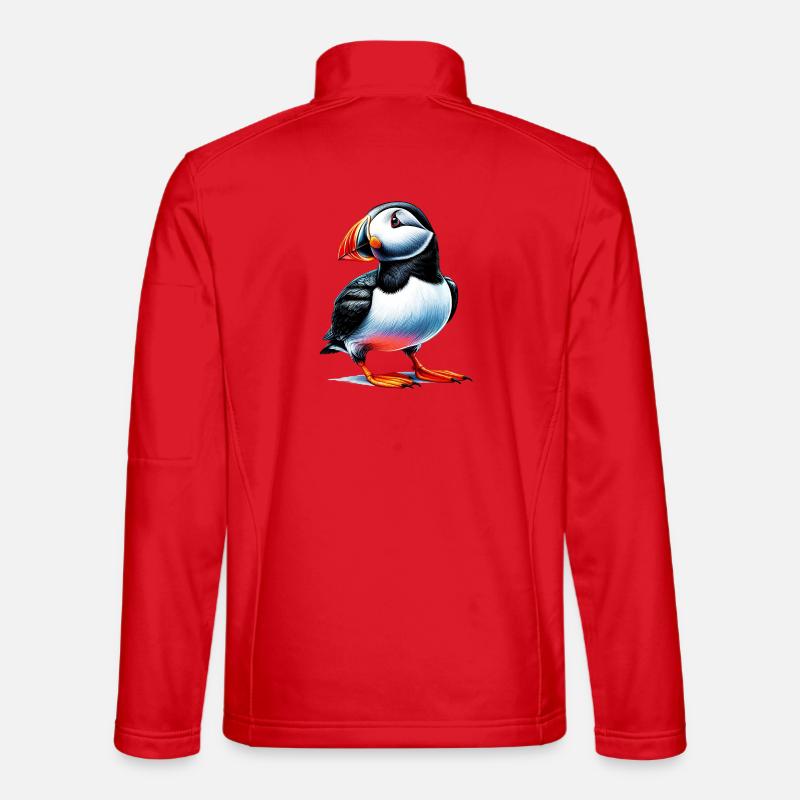 Papageitaucher Unisex Softshelljacke