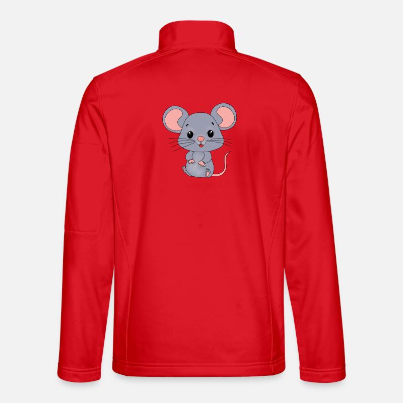 Maus Mäuse Unisex Softshelljacke