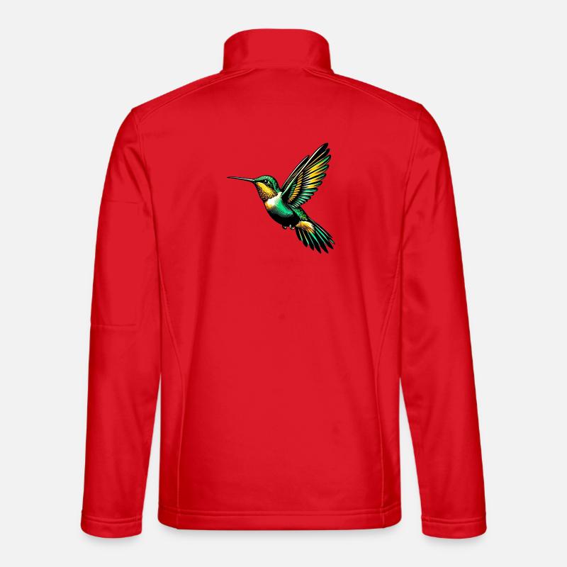 Kolibri - Unisex Softshelljacke - Rot