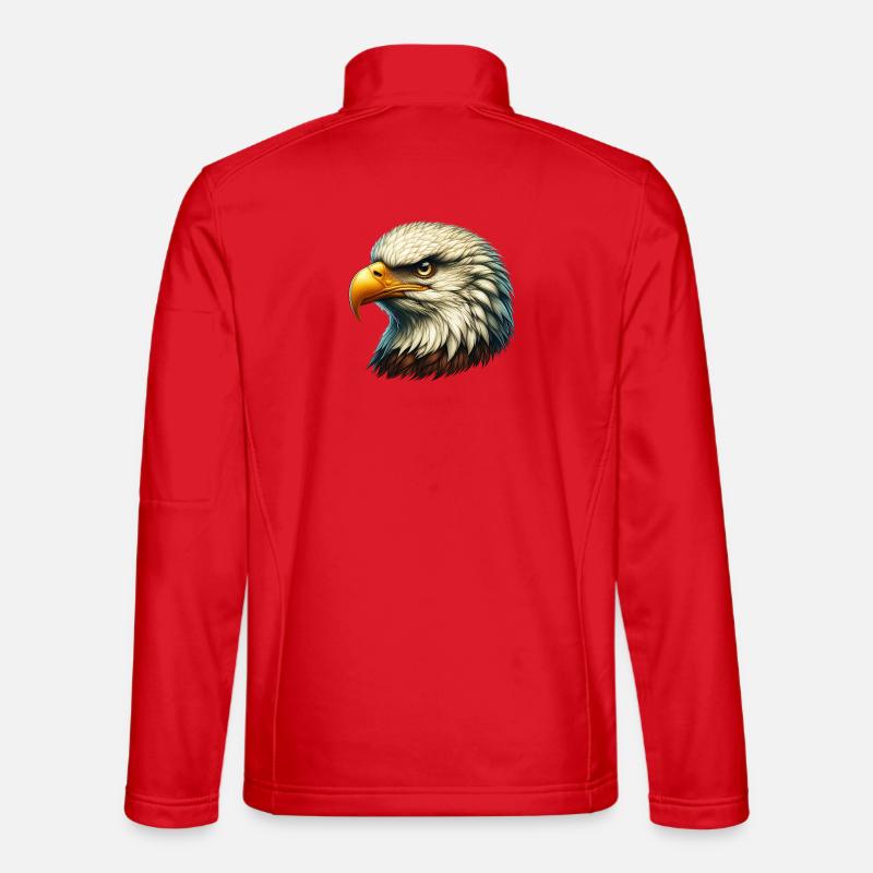 Eagle - Unisex Softshell Jacket - red