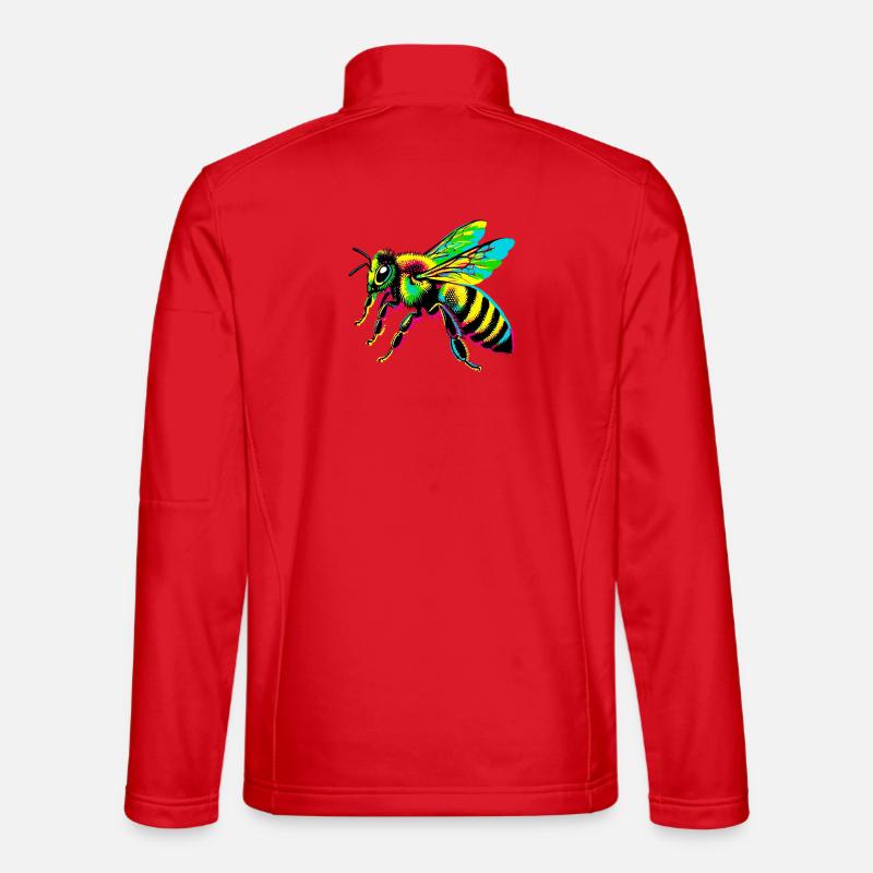 Bee - Unisex Softshell Jacket - red