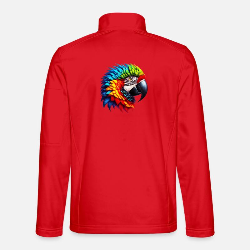 Perroquet Veste en tissu softshell Unisexe