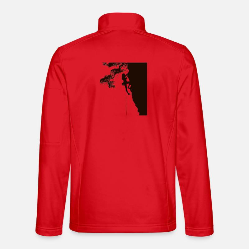 EXTREMSPORT KLETTERN MOUNTAIN CLIMBER 44 - Unisex Softshelljacke - Rot