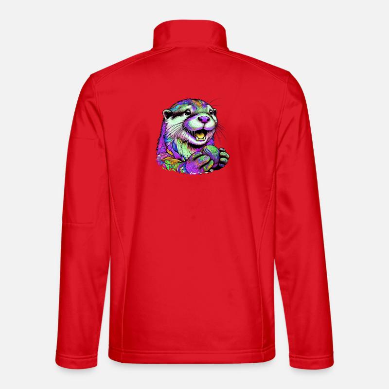 Loutre Veste en tissu softshell Unisexe