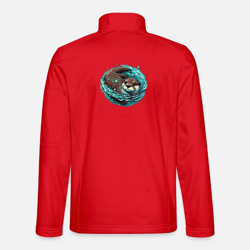 Otter - Unisex Softshelljacke - Rot