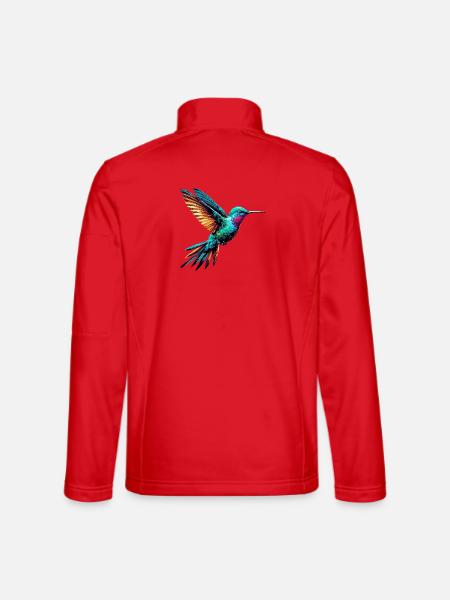 Hummingbird - Unisex Softshell Jacket - red