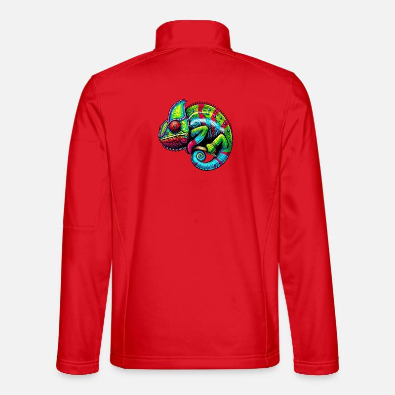 Chameleon - Unisex Softshell Jacket - red