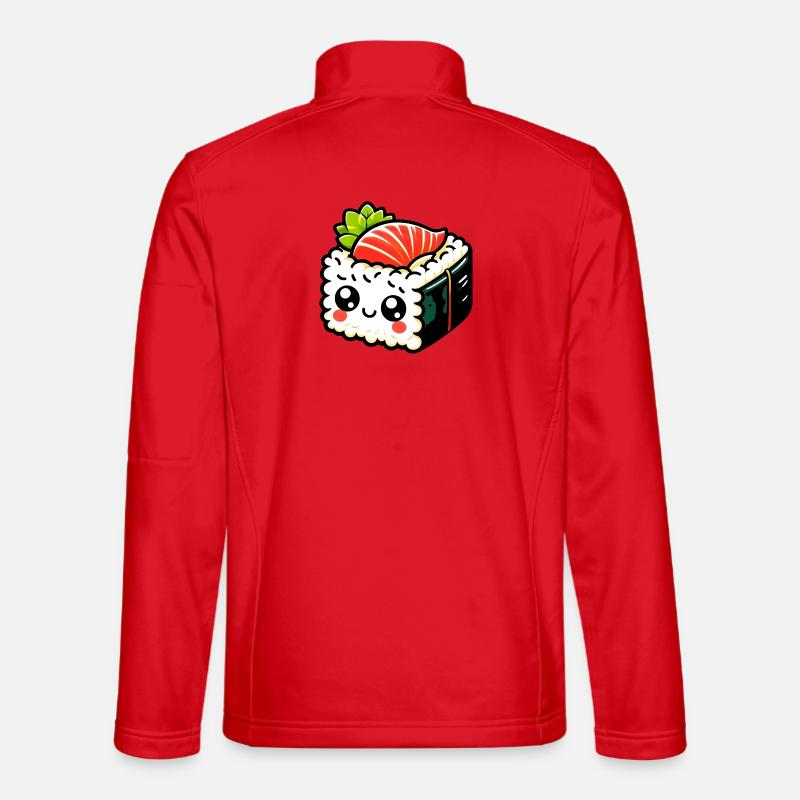 Sushi - Unisex Softshell Jacket - red