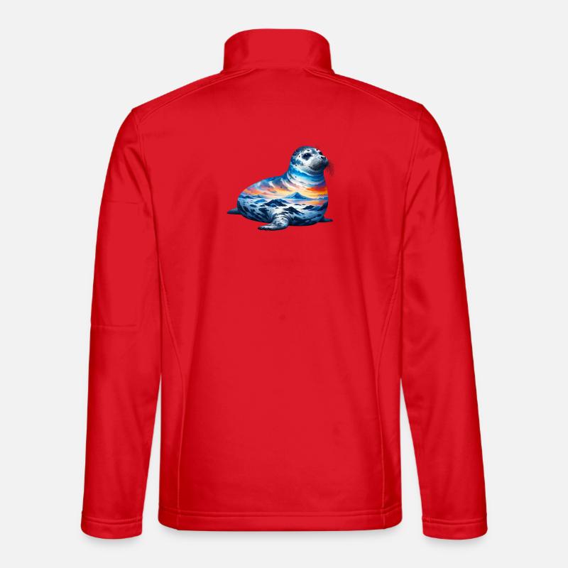 Seal - Unisex Softshell Jacket - red