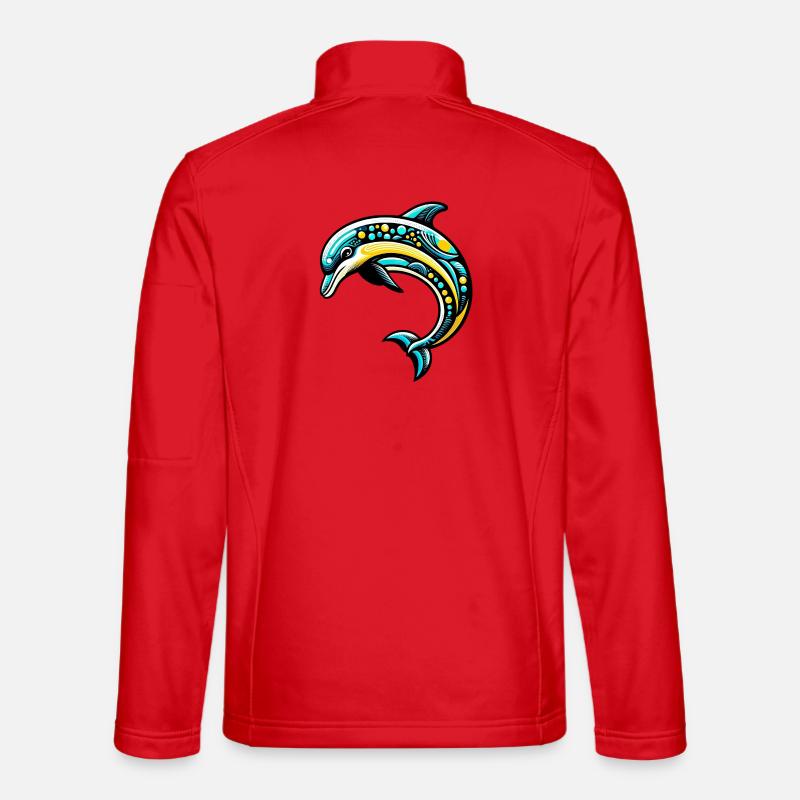 Delfin Unisex Softshelljacke