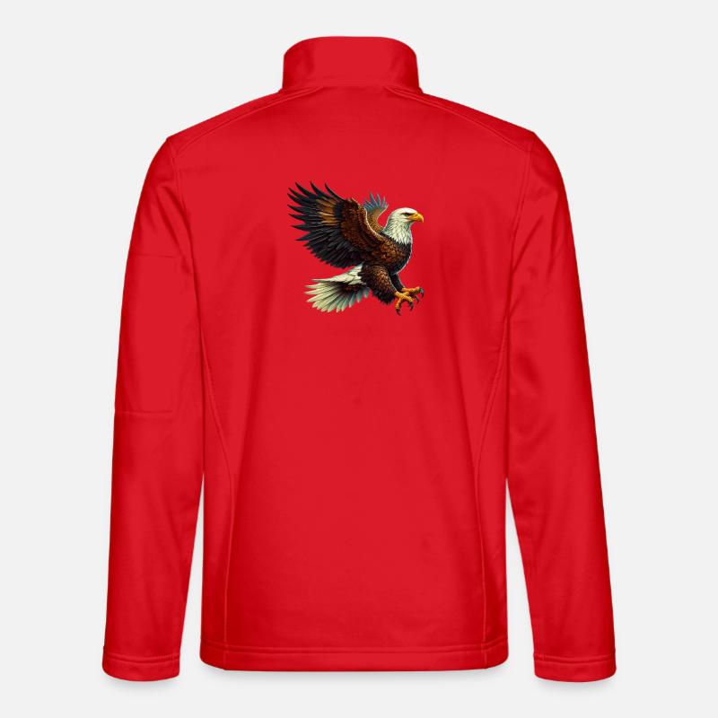 Eagle - Unisex Softshell Jacket - red