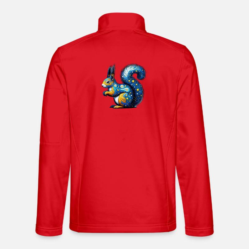 Eichhörnchen Unisex Softshelljacke