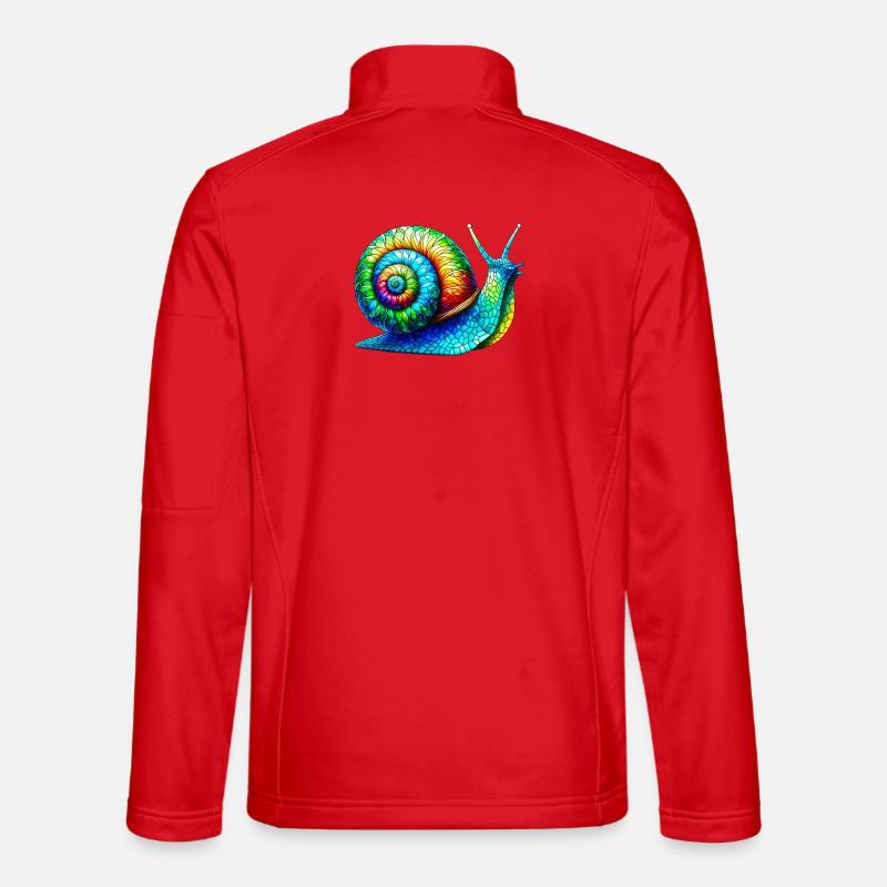 Snail - Unisex Softshell Jacket - red