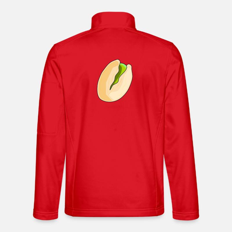 Pistachio - Unisex Softshell Jacket - red