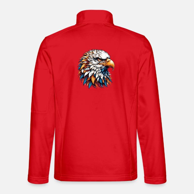 Eagle - Unisex Softshell Jacket - red