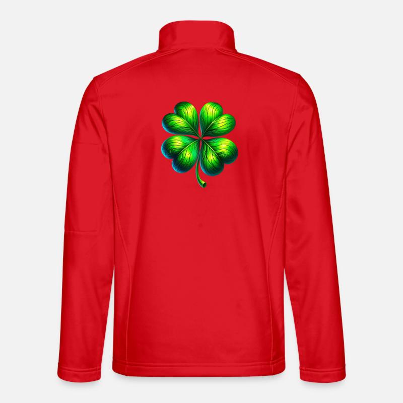 Four-leaf clover Unisex Softshell Jacket