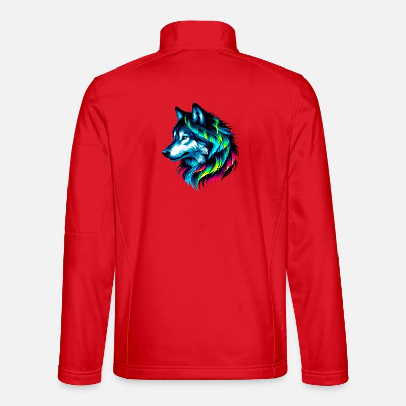 Loup Veste en tissu softshell Unisexe