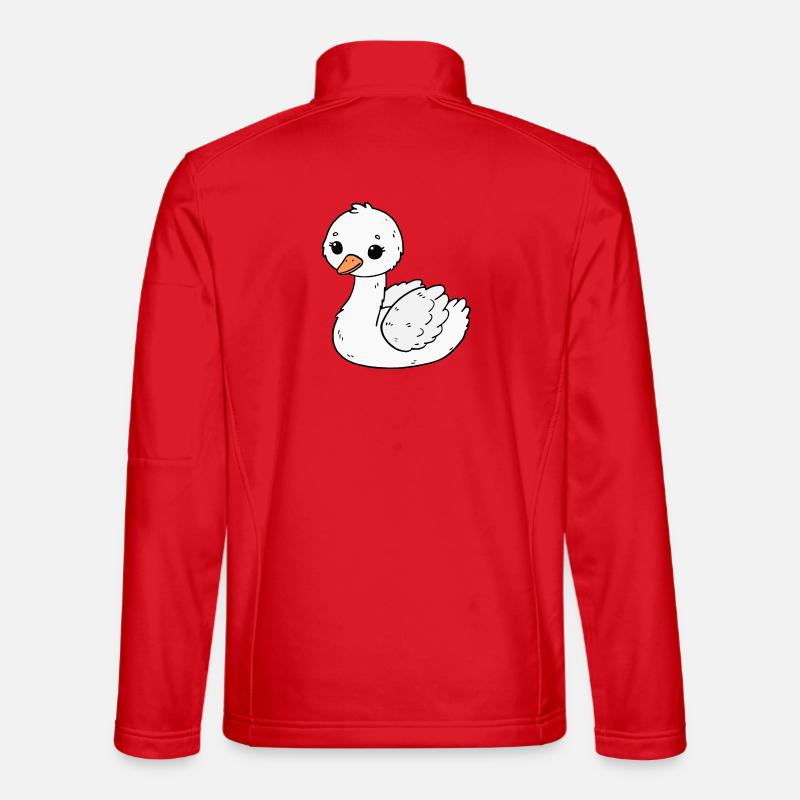 Swan Unisex Softshell Jacket