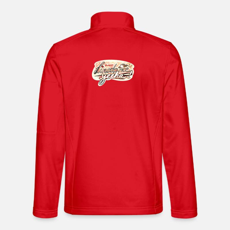 Tanzen und Dance Linedance Design - Unisex Softshelljacke - Rot