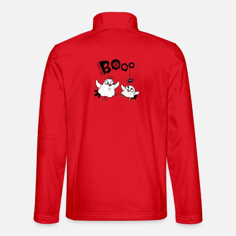 Gespensterparty - Unisex Softshelljacke - Rot