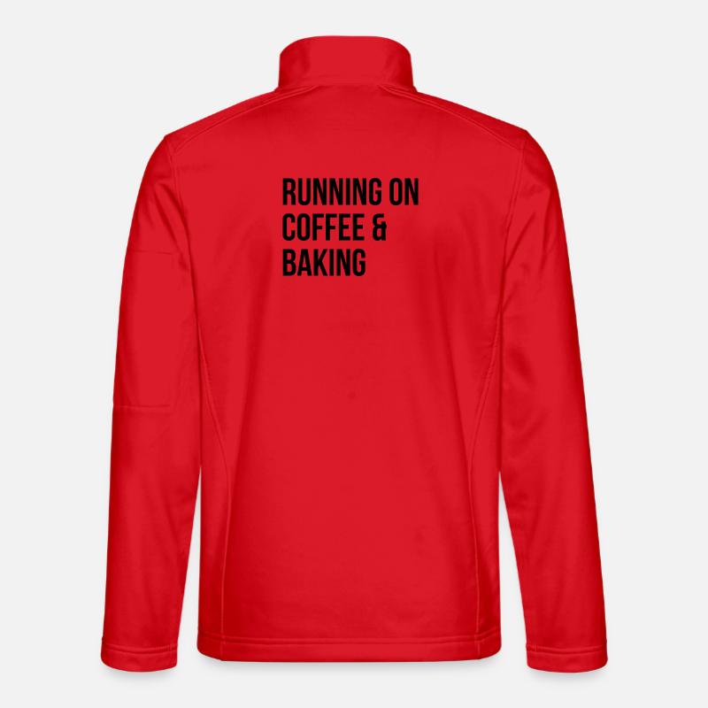 Baking - Unisex Softshell Jacket - red