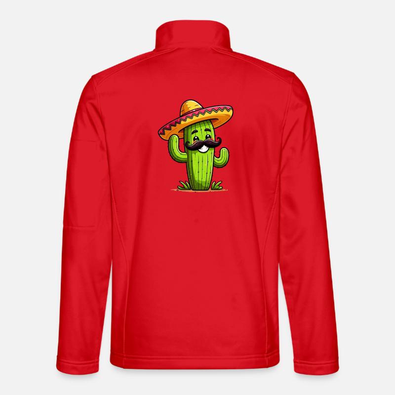 Cactus - Unisex Softshell Jacket - red