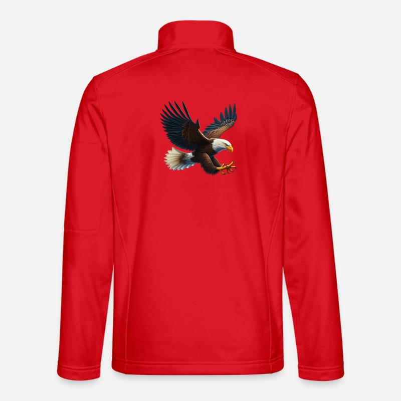Adler - Unisex Softshelljacke - Rot