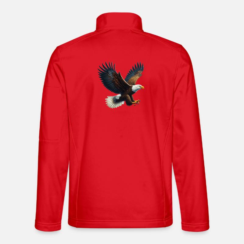 Eagle - Unisex Softshell Jacket - red