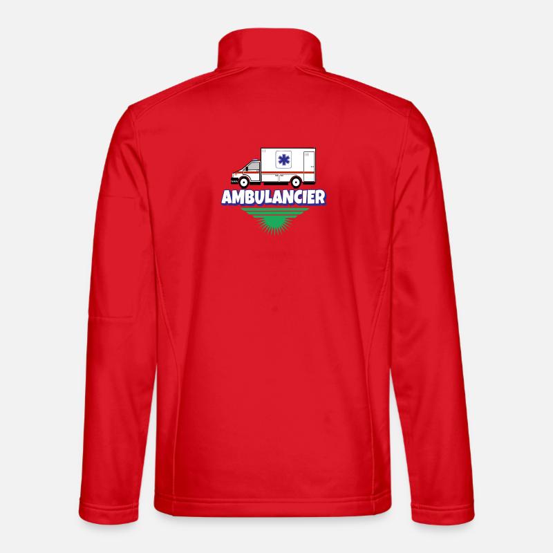 Ambulancier Veste en tissu softshell Unisexe