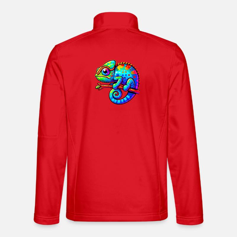 Chameleon - Unisex Softshell Jacket - red
