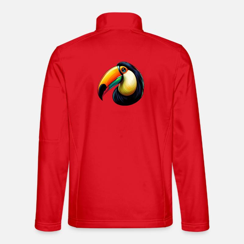 Tukan - Unisex Softshelljacke - Rot
