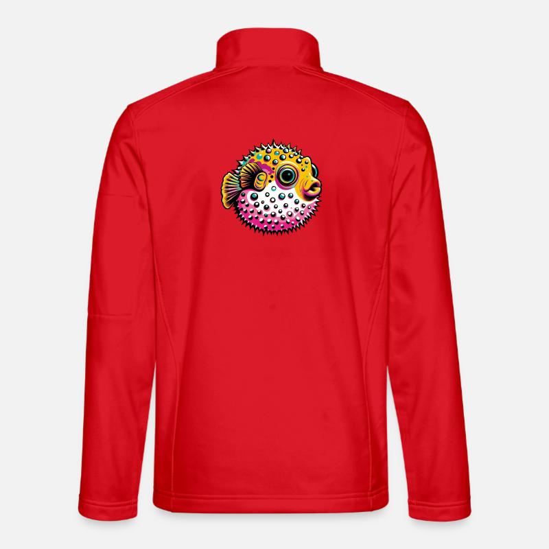Blowfish - Unisex Softshell Jacket - red