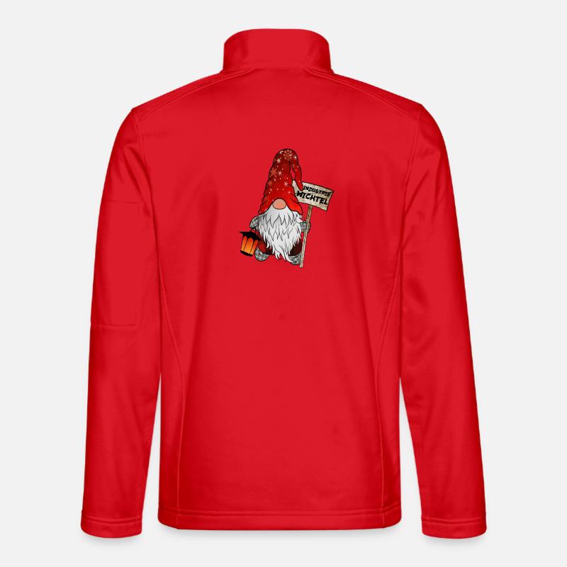 Industrie Wichtel - Unisex Softshelljacke - Rot