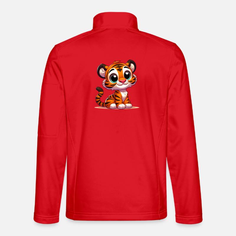 Tiger Unisex Softshelljacke