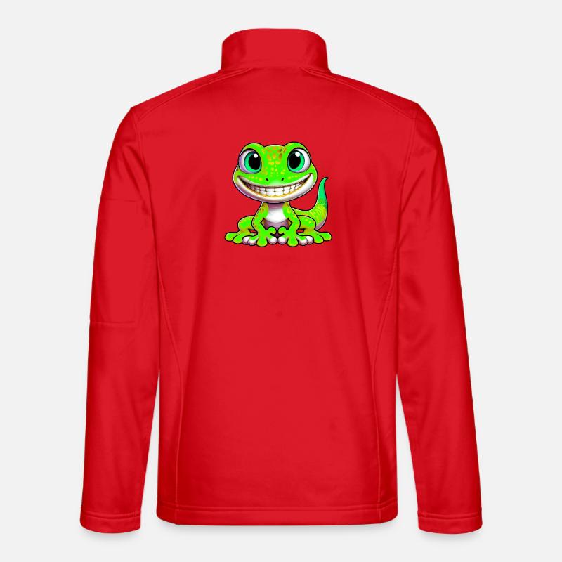 Gecko - Unisex Softshell Jacket - red