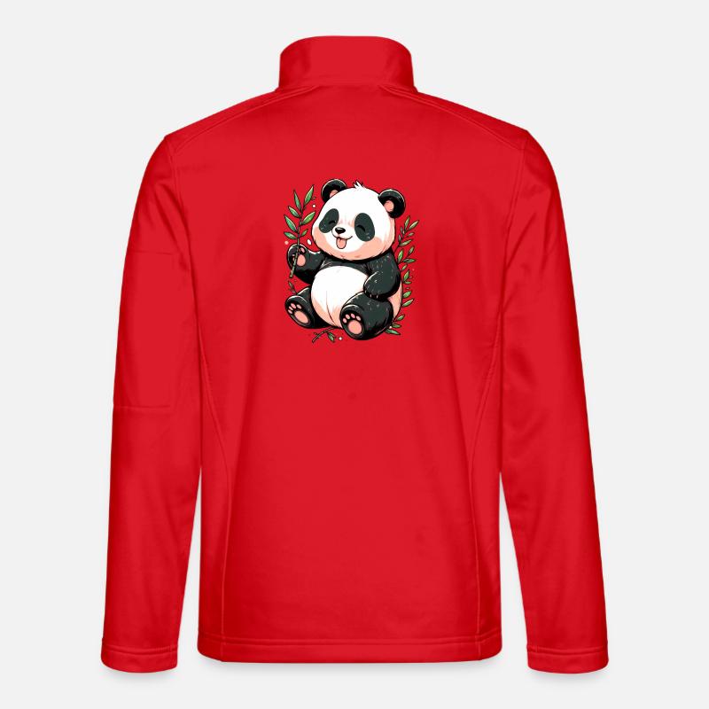 Panda Unisex Softshelljacke