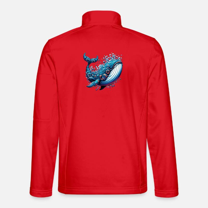 Whale Unisex Softshell Jacket