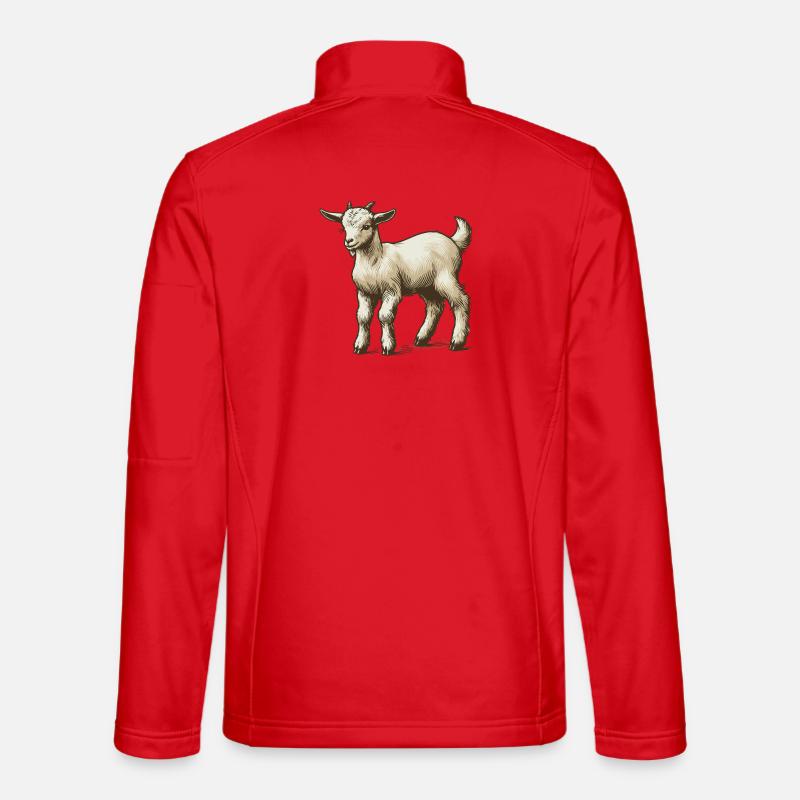 Zicklein - Unisex Softshelljacke - Rot