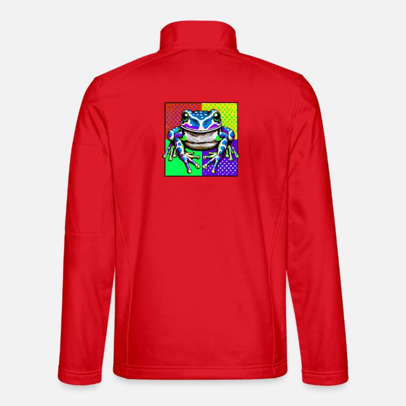 Frog - Unisex Softshell Jacket - red