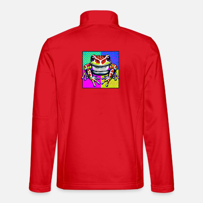 Frog - Unisex Softshell Jacket - red