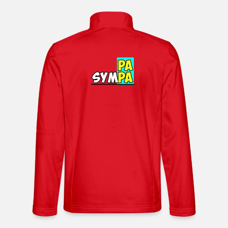 Netter Papa - Unisex Softshelljacke - Rot