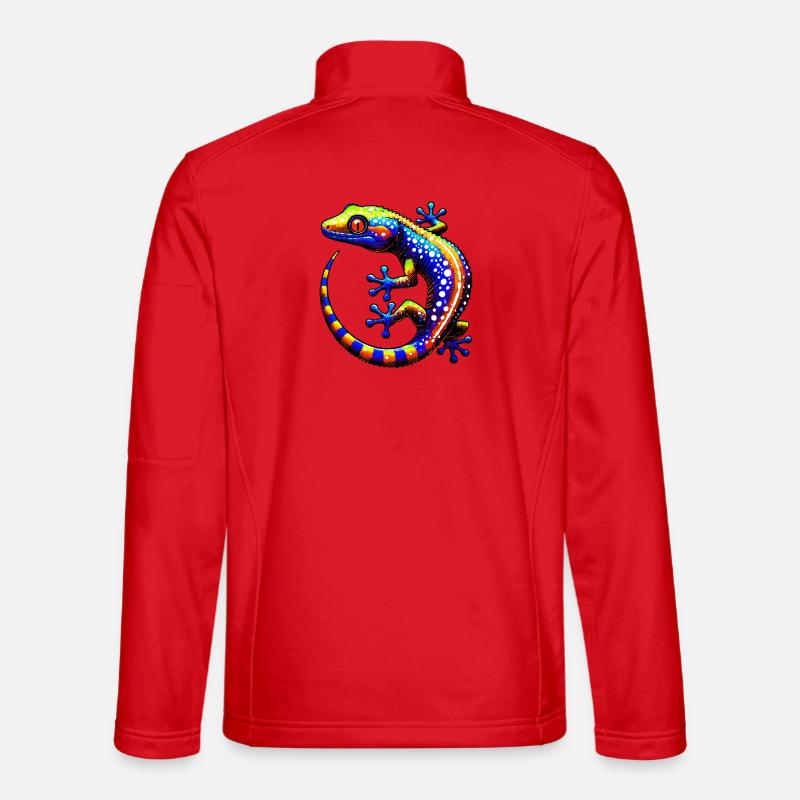 Gecko - Unisex Softshell Jacket - red