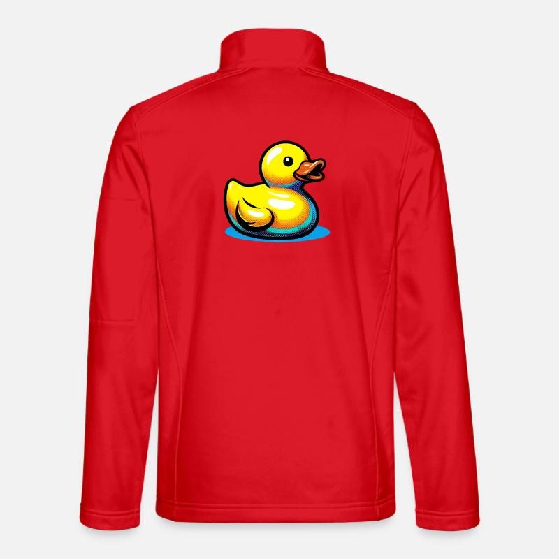 Caneton Canard Canard Canard Veste en tissu softshell Unisexe
