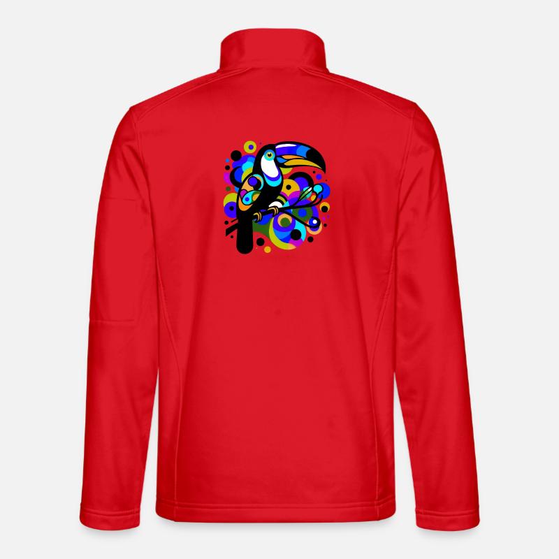 Tukan - Unisex Softshelljacke - Rot
