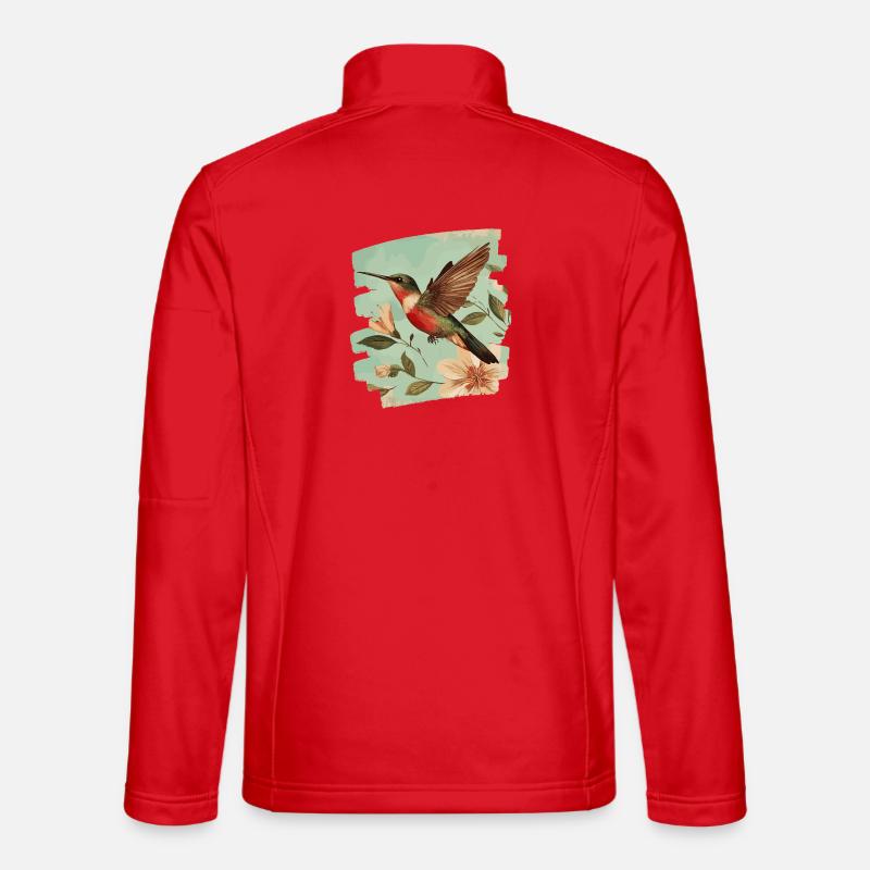 Kolibri - Unisex Softshelljacke - Rot