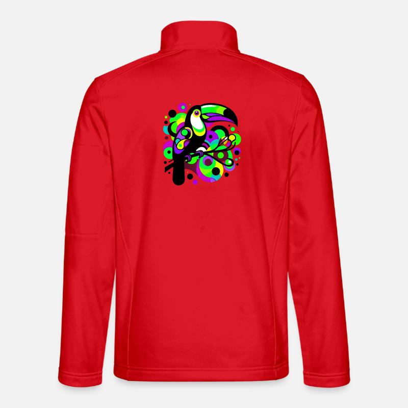 Tukan - Unisex Softshelljacke - Rot